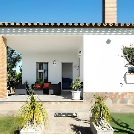 Шале Con Piscina Privada Jardin Barbacoa Conil Коніль-де-ла-Фронтера